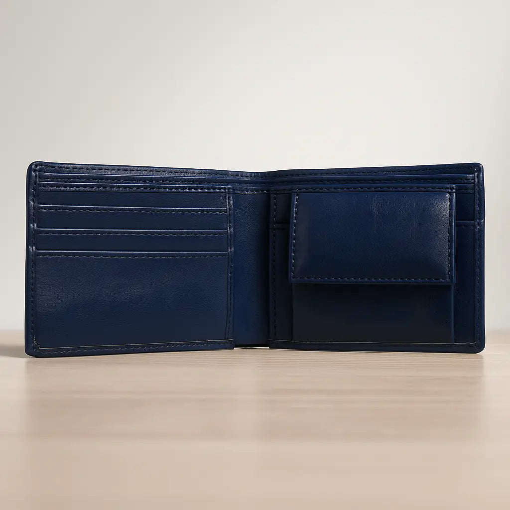 Personalised Changer Wallet with Gold Charm Design, Multiple Card Slots, Coin Pocket Celedhub