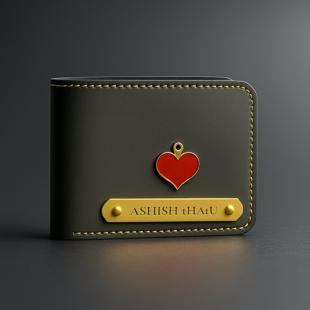 Customized Gift 4 in One Combo Of Wallet, Keychain, Sunglasses Cover & Passport Cover