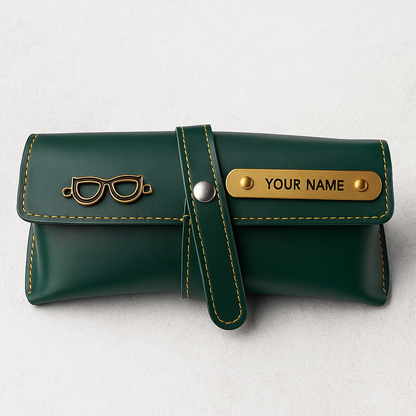Customized Gift 4 in One Combo Of Wallet, Keychain, Sunglasses Cover & Passport Cover