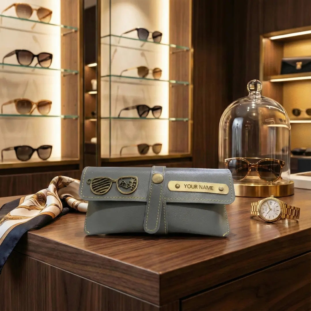 Customized 3-in-1 Gift Set for Men | Personalized Wallet, Sunglass Case & Keychain Celedhub