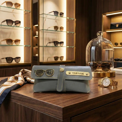 Customized 3-in-1 Gift Set for Men | Personalized Wallet, Sunglass Case & Keychain Celedhub