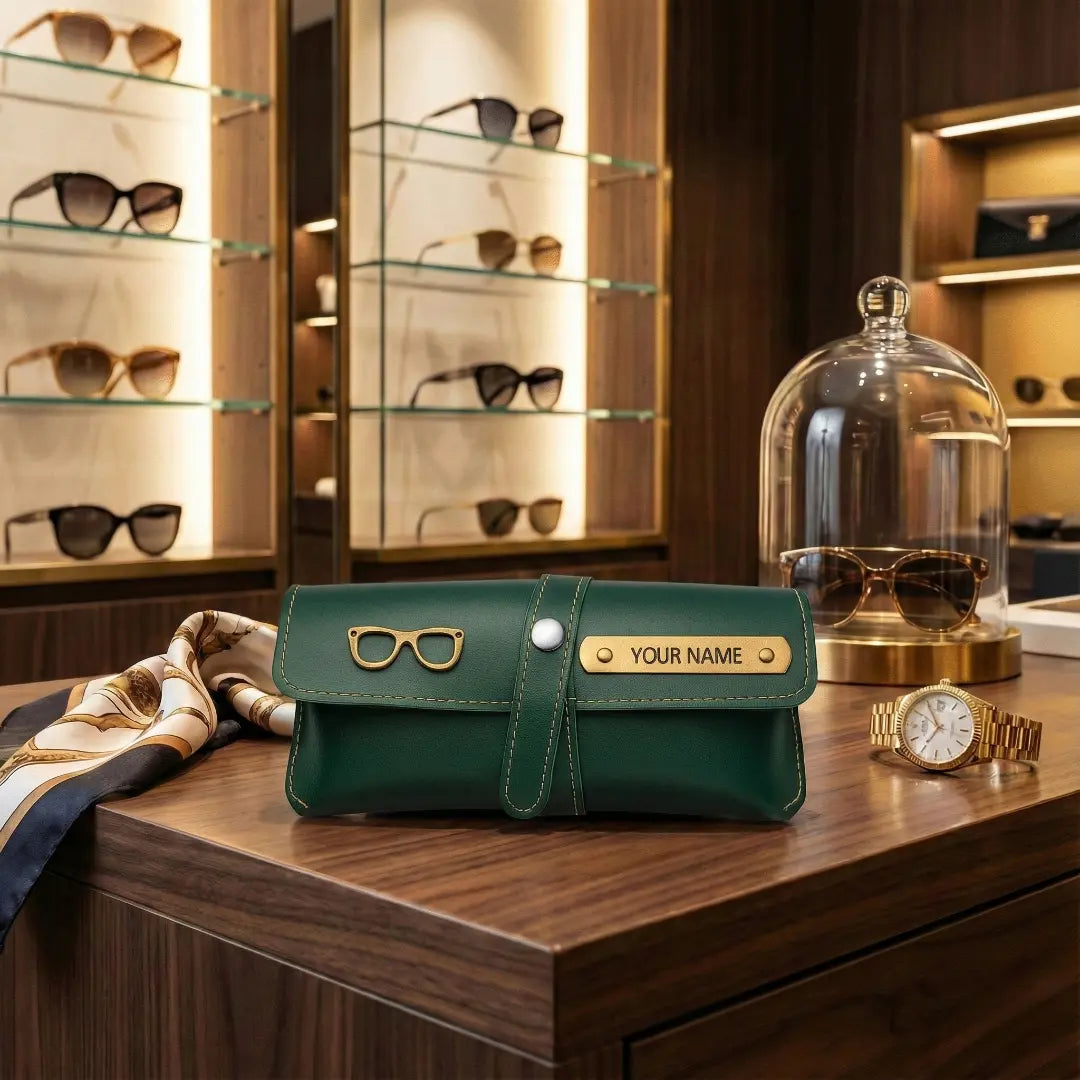 Customized 3-in-1 Gift Set for Men | Personalized Wallet, Sunglass Case & Keychain Celedhub