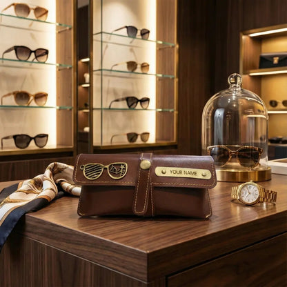 Customized 3-in-1 Gift Set for Men | Personalized Wallet, Sunglass Case & Keychain Celedhub