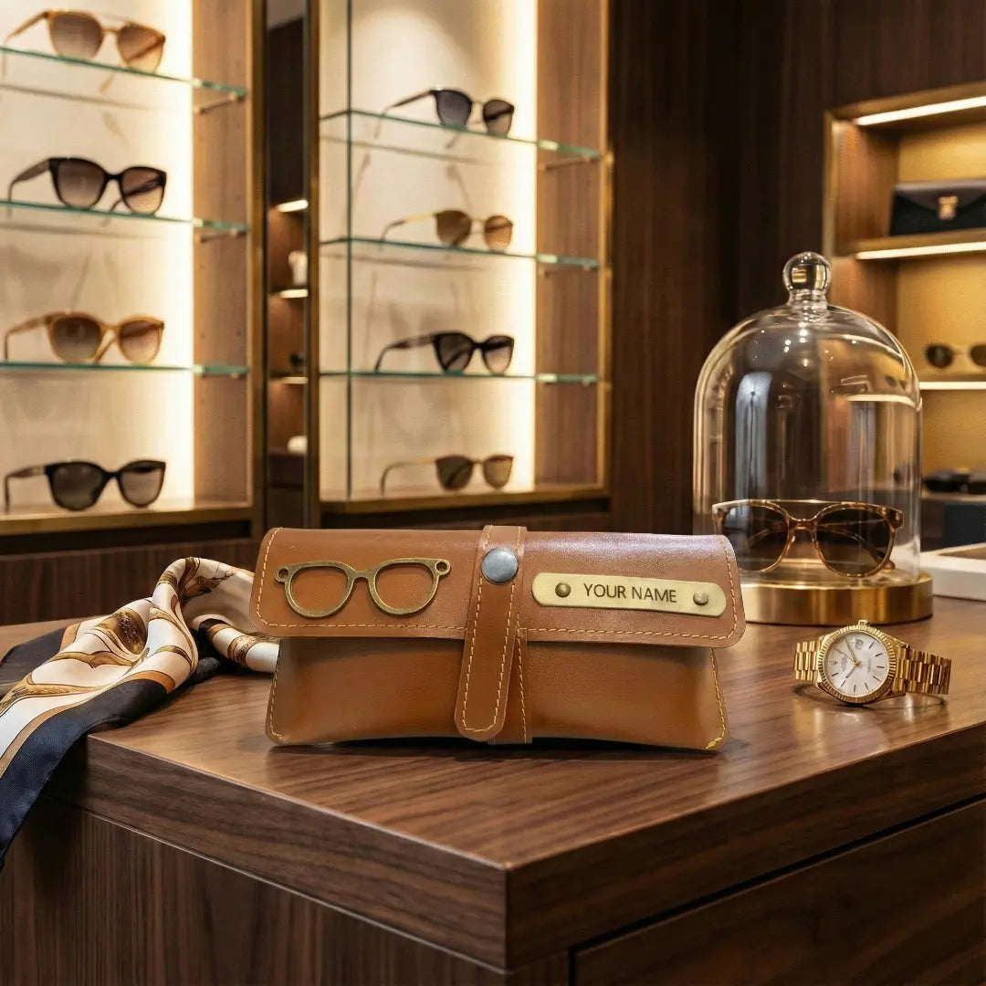 Customized 3-in-1 Gift Set for Men | Personalized Wallet, Sunglass Case & Keychain Celedhub