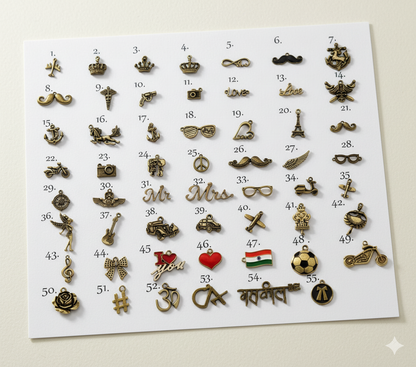 Personalized Imported Leather Keychain with Gold Love Text and Name Plate, Premium Metal Ring, Custom Engraved